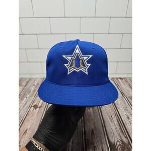Twins Seattle Mariners Vintage Plain Logo Adjustable Snapback Polyester Hat